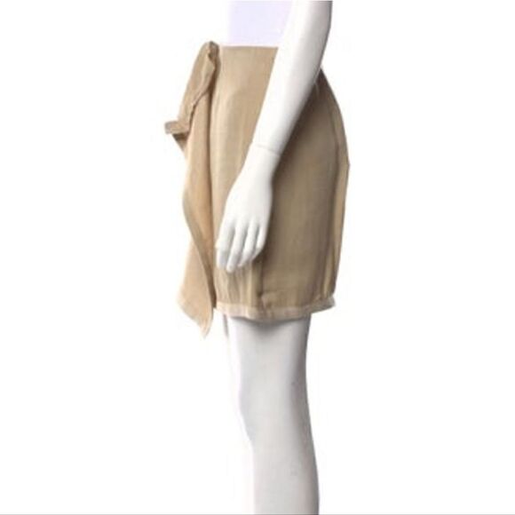 Donna Karan Vintage Neutral Silk Skirt Size M - Picture 2 of 11